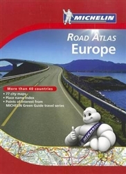 Europe, Road Atlas, Spiral Bound, 2013 (136) by Michelin Maps and Guides [no longer available]