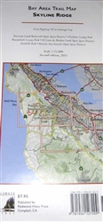 Bay Area Trail Map: Skyline Ridge by Redwood Hikes Press [no longer available]