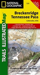 Breckenridge and Tennessee Pass, Colorado, Map 109 by National Geographic Maps [no longer available]