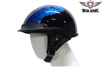 200 Boneyard Blue DOT Helmet