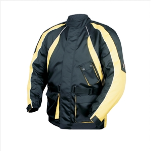 Men's 3/4 Cordura Jacket with Black & Yellow