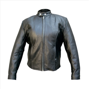 Ladies Basic Scooter jacket with zipout liner & side zips (Cowhide)