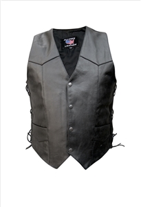 Men's Basic Side Laced vest (Buffalo)