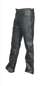 Men's five pocket pants with side laces (Buffalo)