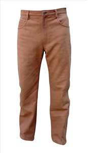 Men's Brown five pocket pants plain (Buffalo)