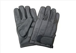 Full finger lined glove with large velcro closure