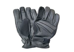 Full finger Vented glove with Gel Palm with velcro strap