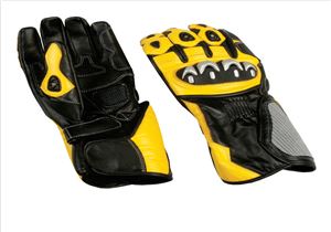 Yellow/Black Sports Bike Riding gloves