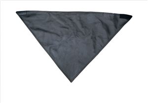 Black lined Leather Bandana (Cowhide)