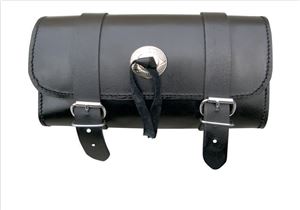 Small plain Tool bag with Silver Conchos