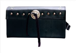 Studded Square Tool Bag with velcro closure