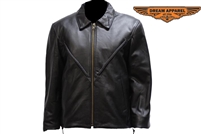 Women's Motorcycle Jacket With Lining & Braid