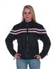 Womens Leather Racer Jacket