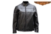 Womens Soft Leather Jacket With Air Vents
