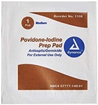 Povidone Iodine Prep Pads DYNAREX