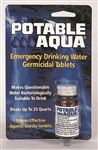Potable Aqua&reg; Water Purification Tablets