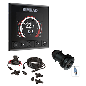 Simrad IS42 Speed/Depth Pack - IS42 Digital Display, DST800 Transducer & N2k Backbone Starter Kit 000-13293-001