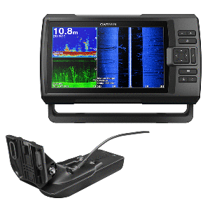 Garmin STRIKER Vivid 9sv Fishfinder with GT52HW-TM Trasom Mount Transducer