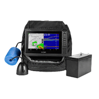 Garmin ECHOMAP UHD2 7" sv Ice Fishing Bundle with ECHOMAP UHD2 73sv & GT10HN-IF Transducer