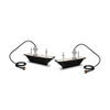 Garmin GT30-THP, Stainless Steel Thru-hull Pair DownVu/SideVu (CHIRP 455/800 kHz) Scanning Transducers with Temp 010-01961-11