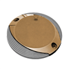 Lumitec Scallop Pathway Light - Warm White - Bronze Housing