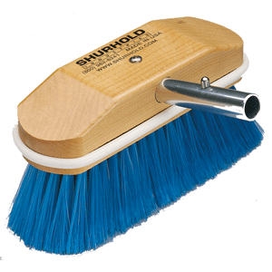 Shurhold Window & Hull Brush Extra Soft Blue Nylon