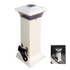 Dock Edge Cleatlite Solar Dock Light with Stainless Steel Mooring Cleat 12", 96-250-F