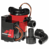 Johnson Pump 750GPH Auto Bilge Pump 3/4" Hose Mag Switch 12V 05703