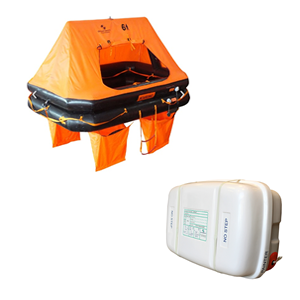 Revere Ocean Standard Life Raft 6 Container