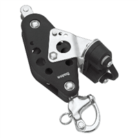 Barton Marine Size 5 Fiddle Swivel, Cam & Becket Block