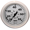 Faria Gauge Dress White Speedometer 33112 White