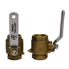 GROCO 1 1/2" NPT Bronze In-Line Ball Valve