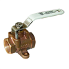 GROCO 1/4" NPT Bronze Fuel Valve