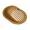 GROCO Bronze Slotted Hull Strainer With Mount Ring