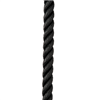 New England Rope 5/8" X 35' Nylon 3 Strand Dock Line Black