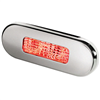 Hella Oblong Courtesy Surface Mount Lamp Red Black