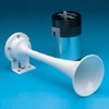 Marinco Full Blast Mini Air Horn Single, 9 1/2 inch, White