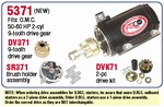 Arco OMC Starter For 50-60 HP 2 Cylinder. 5371