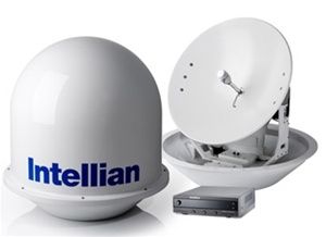 Intellian i9P 33.5" GLA HD TV System with Quad LNB For Latin America B4-919L (Truck Freight)