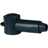 Blue Sea CableCap Stud Insulator, Black, No. 8-4, 4011