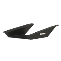 Seaview Aluminum 8deg Wedge Base for Starlink Flat High-Performance Antenna - Black