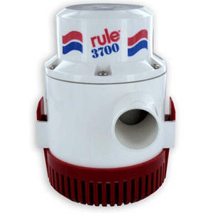 Rule 3700 GPH Non-Automatic Bilge Pump, 32v, 15A