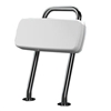 Scanpod Slim Helm Pod, Up to 8" Display, White