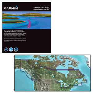 Garmin Canada LakeVu HD Ultra - MicroSD/SD for GPSMAP & echoMAP Series 010-C1114-00