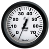 Faria Euro White 4" Tachometer 7000 Rpm Gas All Outboard 32905