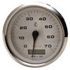 Faria Kronos 4" Tachometer Hour meter 7000 Rpm Gas Ob 39040