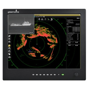 Green Marine AWM Series II IP65 Sunlight Readable Marine Display, 15" 