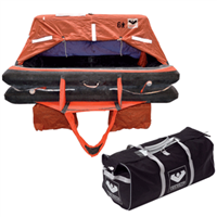 Viking USCG Approved Coastal Life Raft 4 Person Valise L004CL0015ACJ