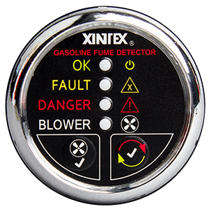 Xintex Gasoline Fume Detector & Blower Control with Plastic Sensor