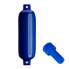 Polyform G-4 Twin Eye Fender 6.5" x 22" - Cobalt Blue with Air Adapter